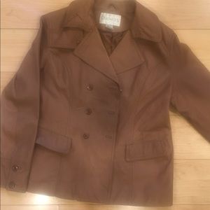 Chadwick’s Tan Leather Jacket size L